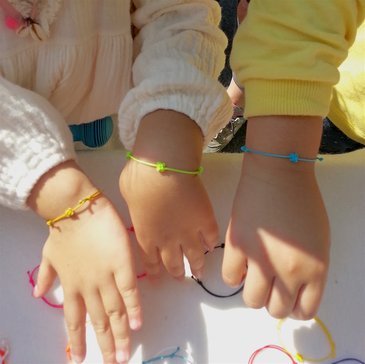 New base lanyard Clover knot lucky bracelet bracel