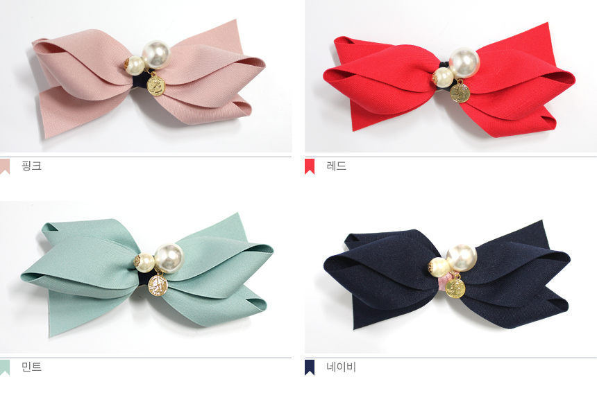 Pearl Engine Lord King Ribbon Hairpin Goddess Head