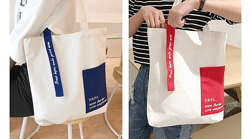 NEW ECO BAG Shoulder bag embroidered shoulder bag 