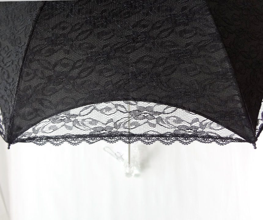 Mini Umbrella Rose mesh netting ultraviolet cut pr