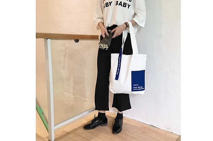 NEW ECO BAG Shoulder bag embroidered shoulder bag 