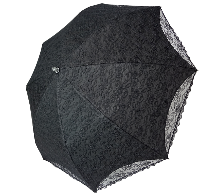 Mini Umbrella Rose mesh netting ultraviolet cut pr