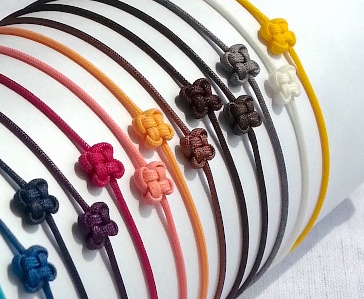 New base lanyard Clover knot lucky bracelet bracel