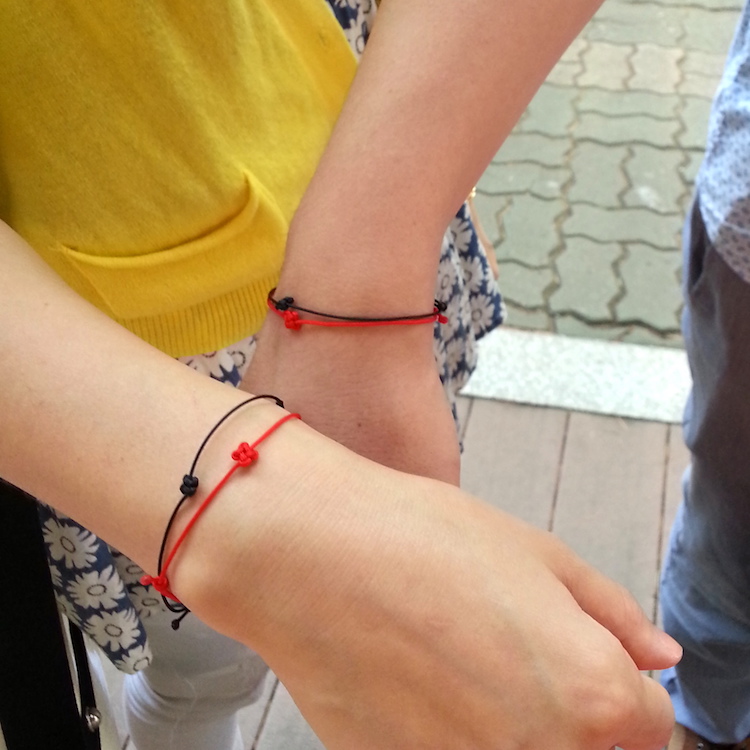 New base lanyard Clover knot lucky bracelet bracel