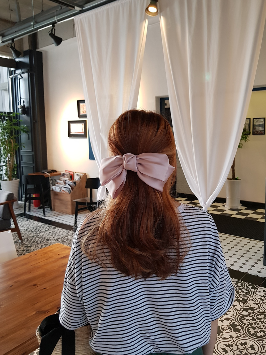 Hairpin Silk Hairpin Handmade Chiffon Royal Ribbon