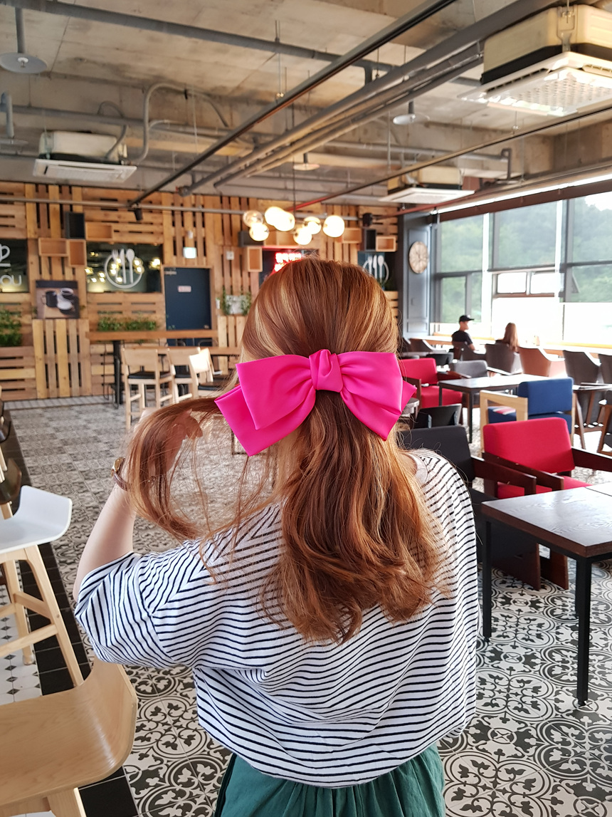 Hairpin Silk Hairpin Handmade Chiffon Royal Ribbon