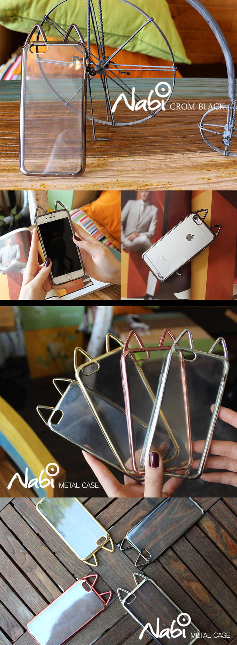 New Galaxy S8 Plus Butterfly Metal Fluffy Cat Ears