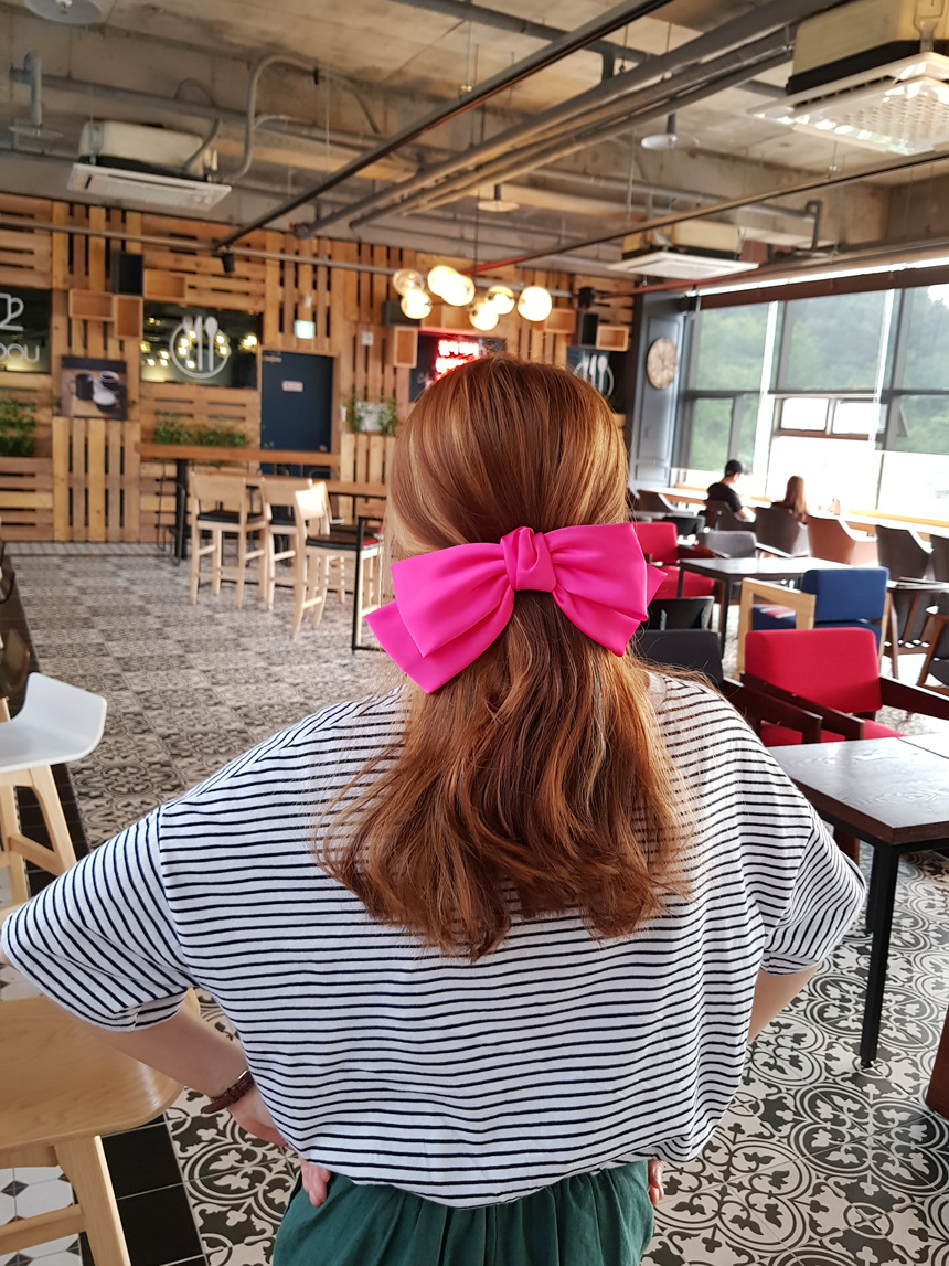 Hairpin Silk Hairpin Handmade Chiffon Royal Ribbon