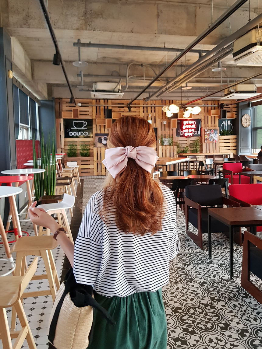 Hairpin Silk Hairpin Handmade Chiffon Royal Ribbon