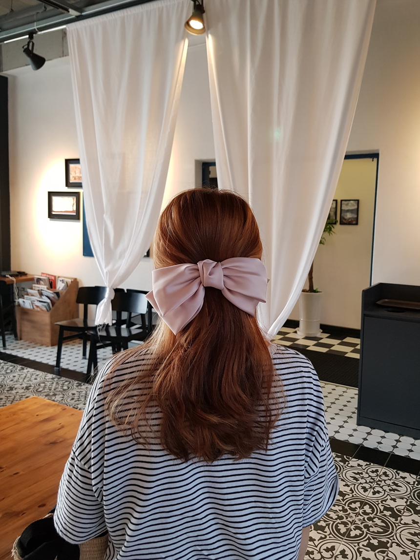 Hairpin Silk Hairpin Handmade Chiffon Royal Ribbon