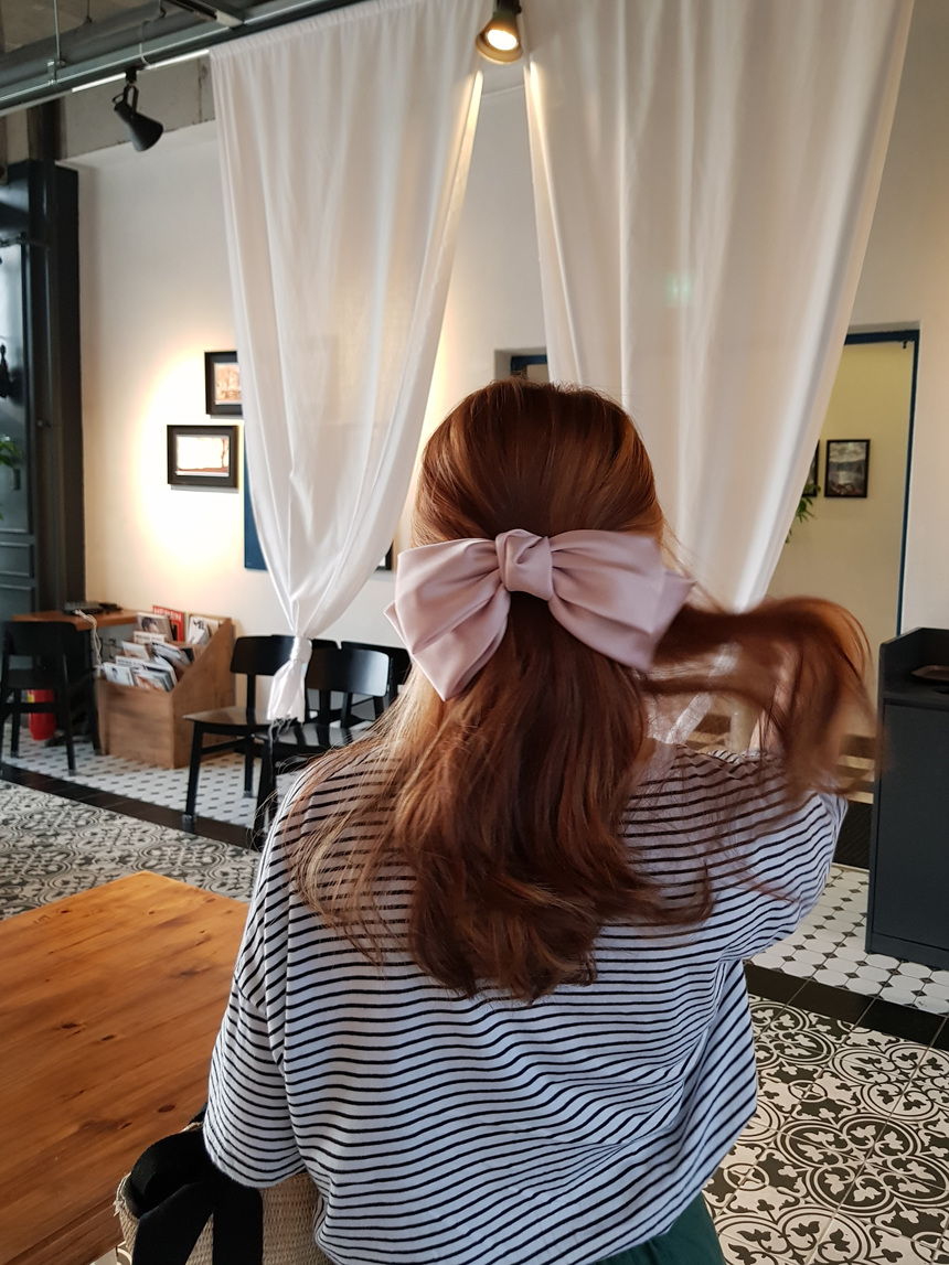 Hairpin Silk Hairpin Handmade Chiffon Royal Ribbon