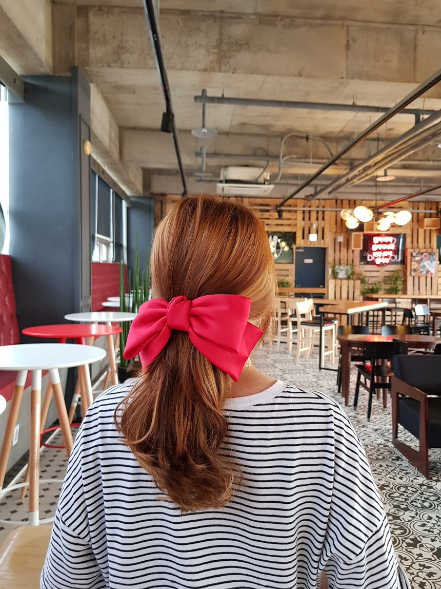 Hairpin Silk Hairpin Handmade Chiffon Royal Ribbon