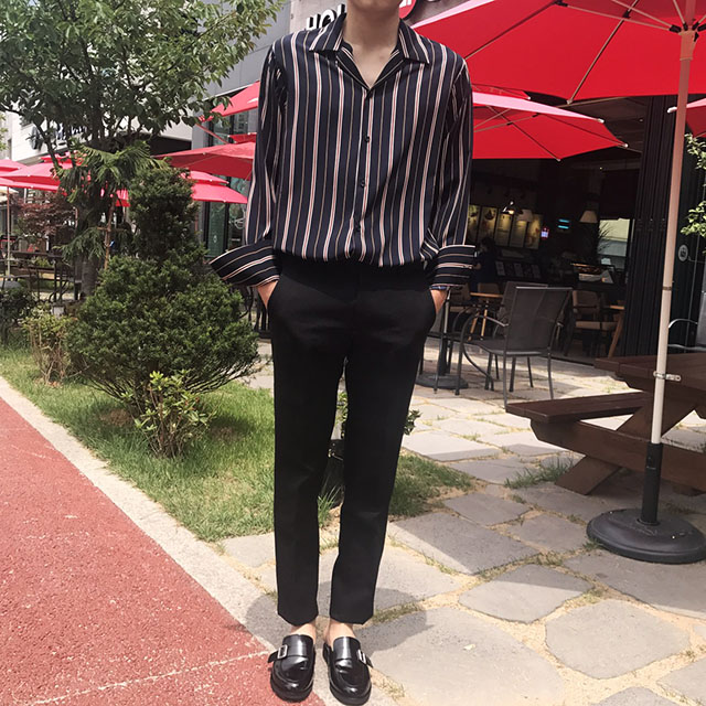 New Men's Dress Shoes Men's high-heeled blou