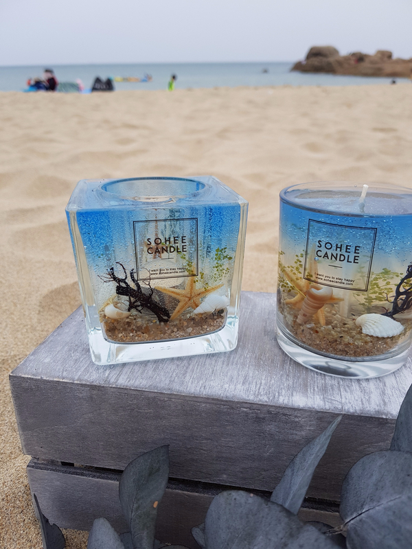 NEW CANDLE Sea Candle Gel Fishing Holder Summer De