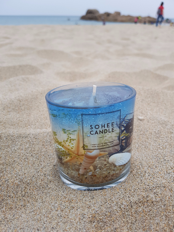 NEW CANDLE Sea Candle Gel Fishing Holder Summer De