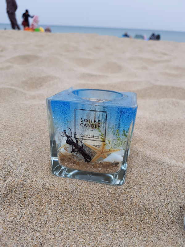 NEW CANDLE Sea Candle Gel Fishing Holder Summer De