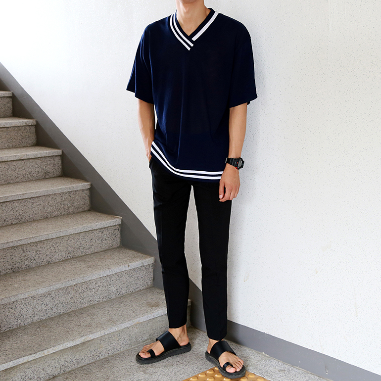 New Men's Pants Men's Basic Slacks TR Men