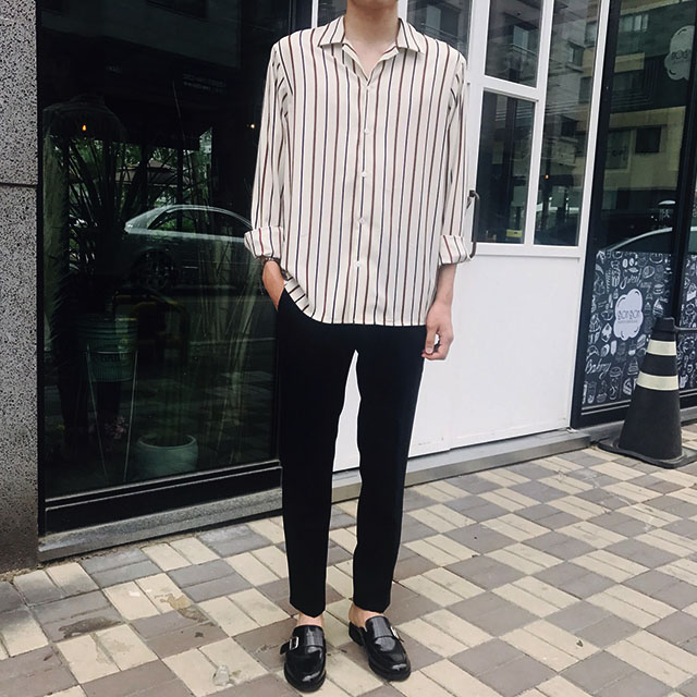 New Men's Dress Shoes Men's high-heeled blou