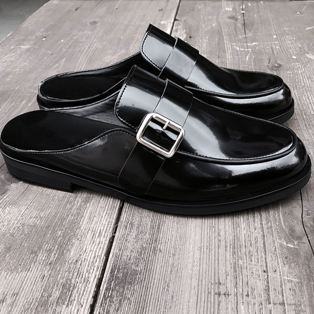 New Men's Dress Shoes Men's high-heeled blou