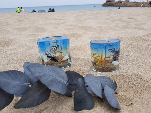 NEW CANDLE Sea Candle Gel Fishing Holder Summer De