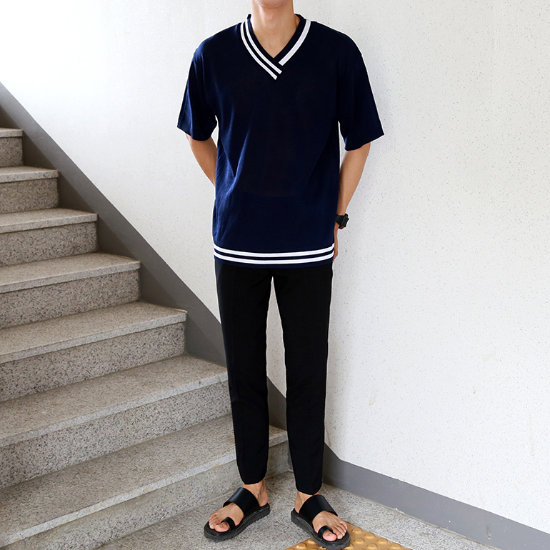 New Men's Pants Men's Basic Slacks TR Men