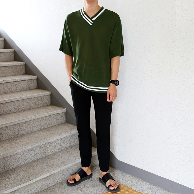 New Men's Pants Men's Basic Slacks TR Men