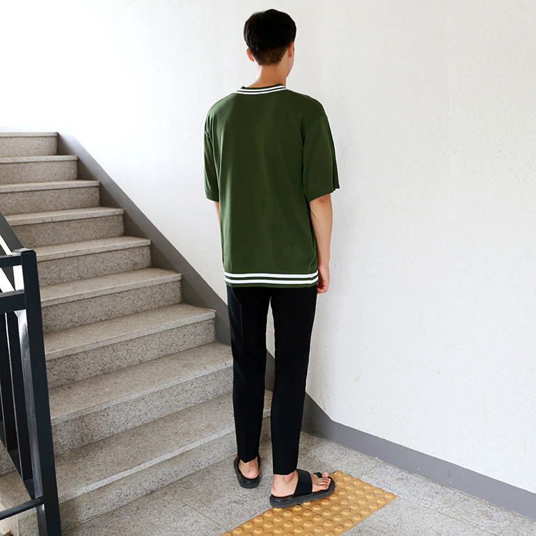 New Men's Pants Men's Basic Slacks TR Men