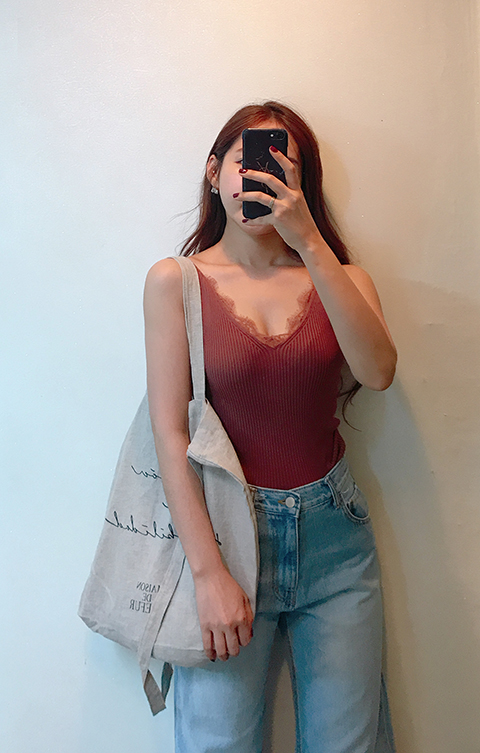 Maison draper linen eco bag 4color light basic cas