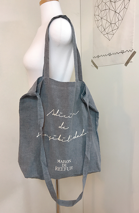 Maison draper linen eco bag 4color light basic cas