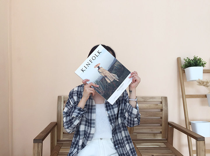 Women Blouses Ivory Linen Check Southern Ladies Sh