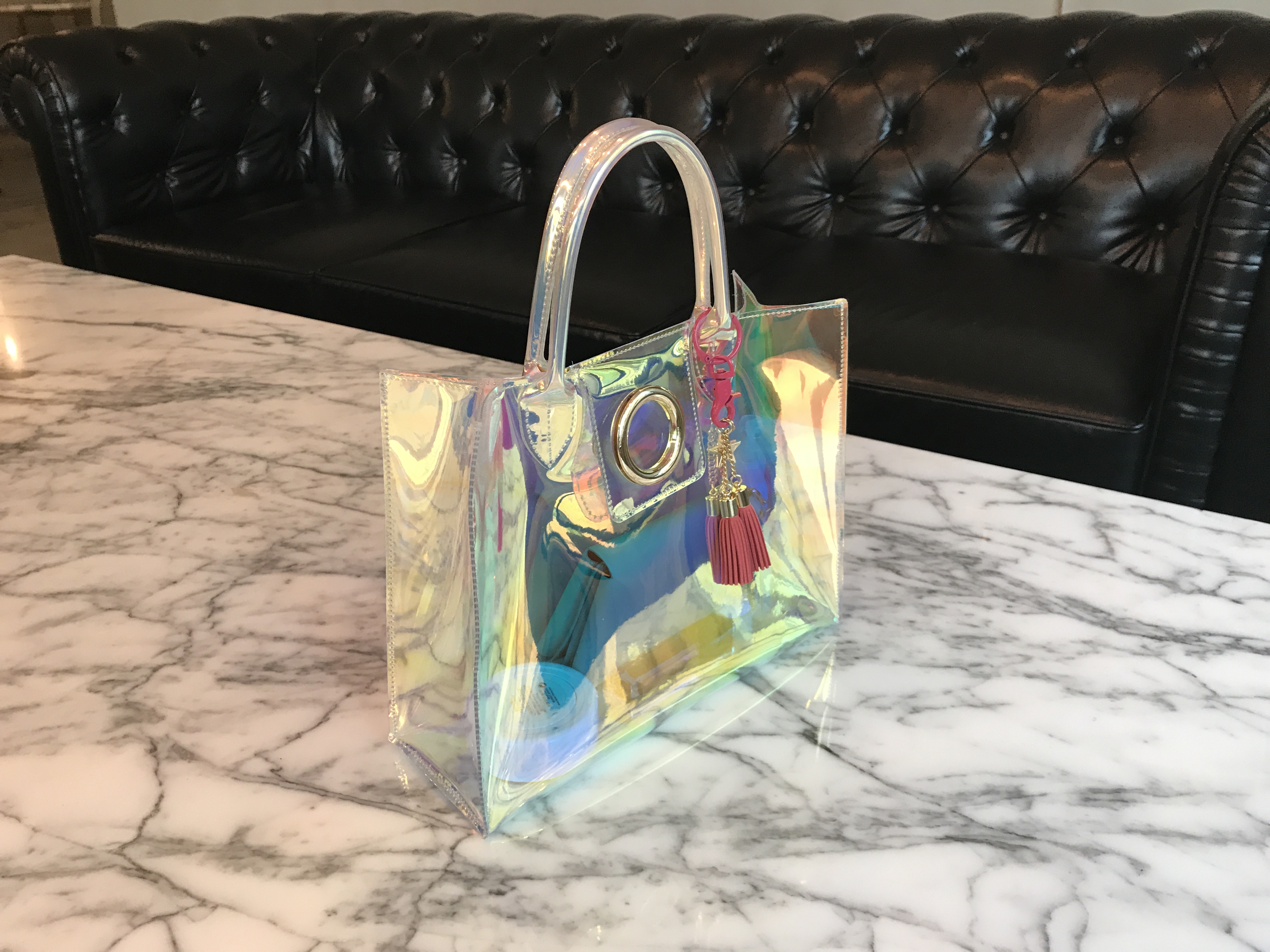 New Women's Bags Abra Vol.2 Transparent Hologra