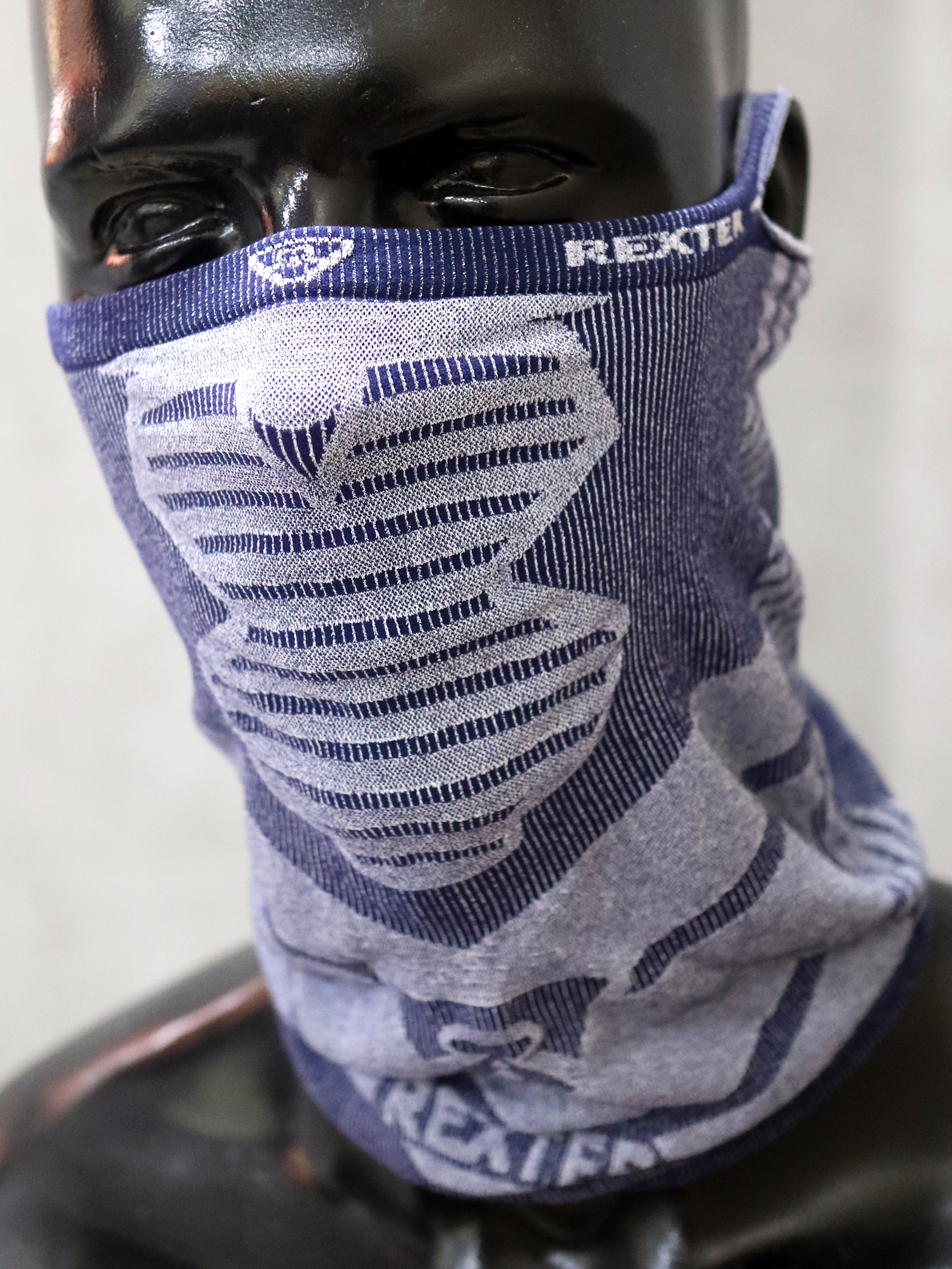 Rexter ultraviolet dust barrier bike mask riding b