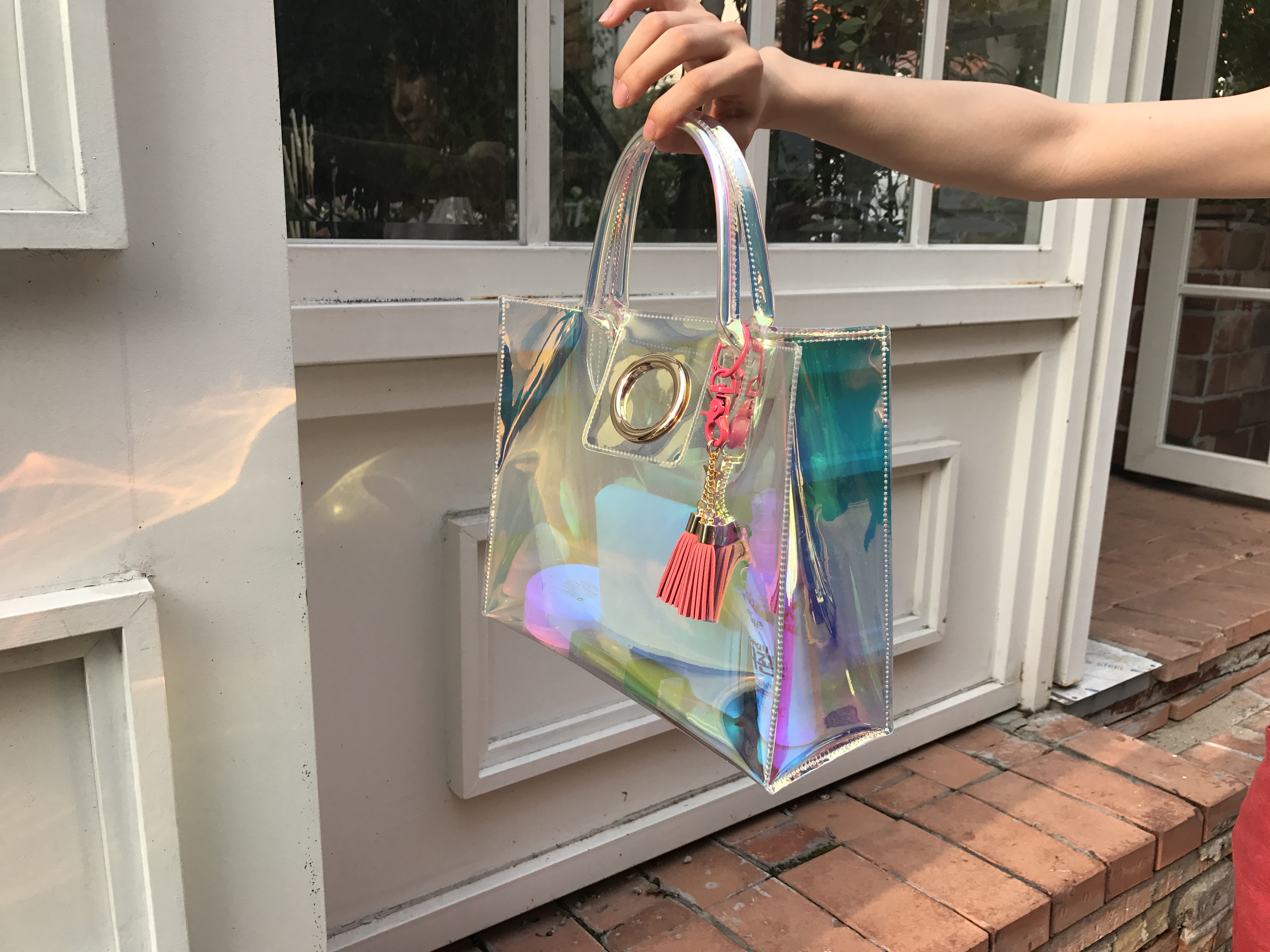 New Women's Bags Abra Vol.2 Transparent Hologra