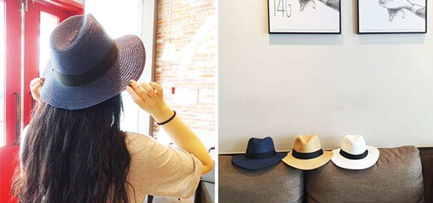 New Women's Hat Unisex Panama Hat Couple Hat Su