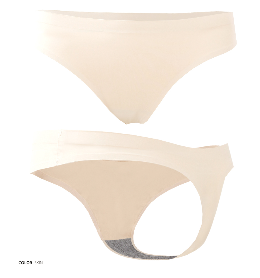 Women Underwear Sewing Yoga Leggings Nude Tee Pant