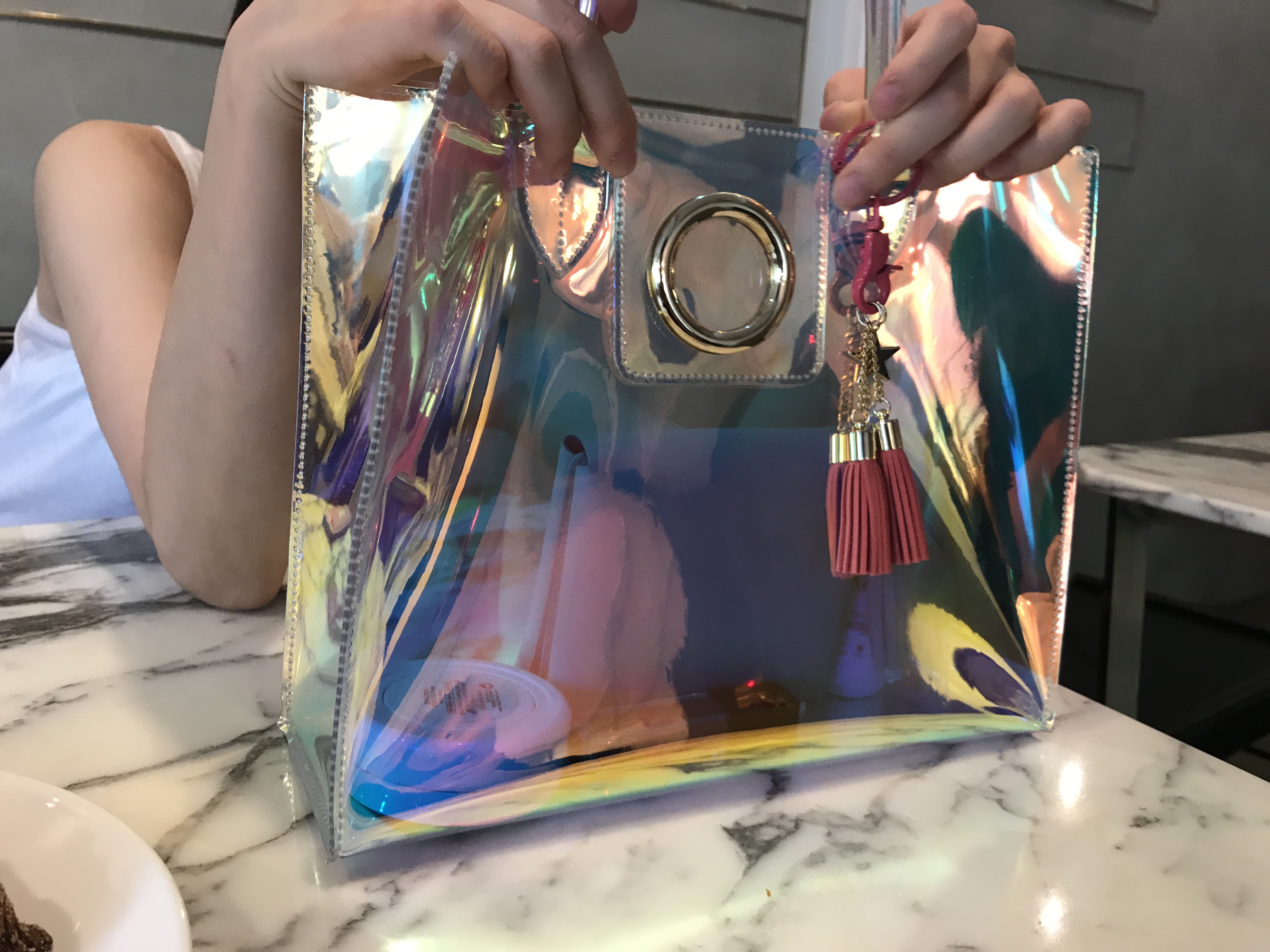 New Women's Bags Abra Vol.2 Transparent Hologra