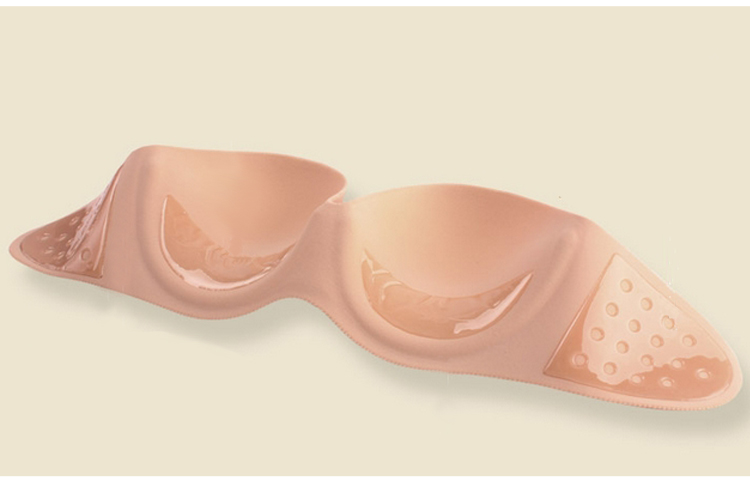 NEW NUBRA Volume up-off shoulder strap-less nude b