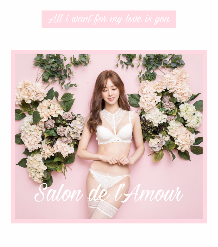 Sexy wedding holter bra panties set One underwear 