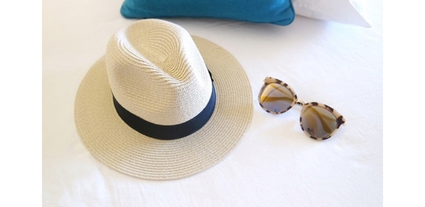 New Women's Hat Unisex Panama Hat Couple Hat Su
