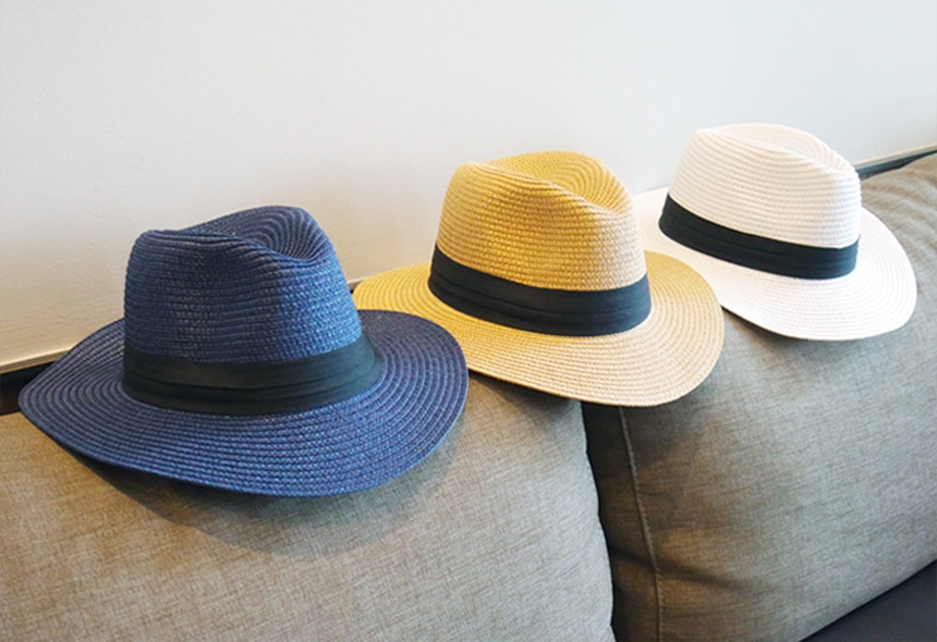 New Women's Hat Unisex Panama Hat Couple Hat Su