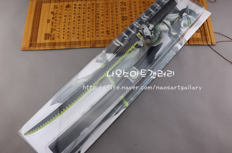 Genji large OVERWATCH figure miniature animation 4