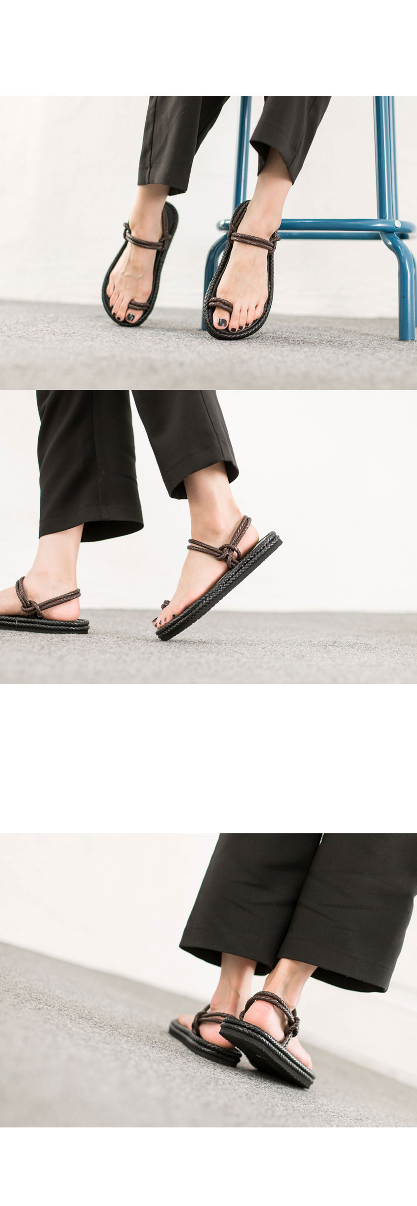 Women Heel Shoes Sandals Vintage Thumb sandals 2co