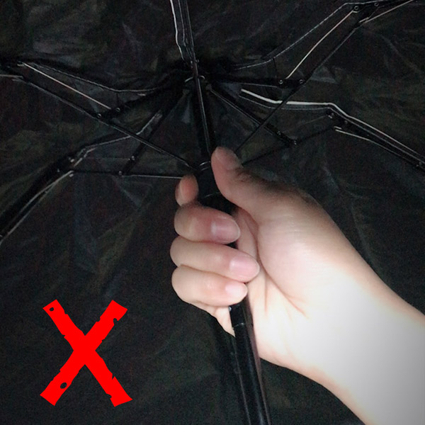 Mini Umbrella UV protection mass production 5 step
