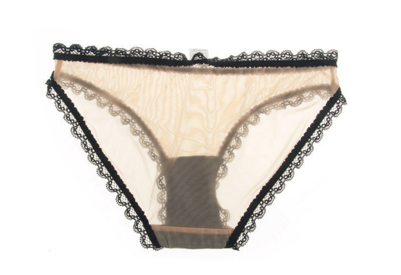 Beige Flower Single Set Bra Set Wedding Underwear 