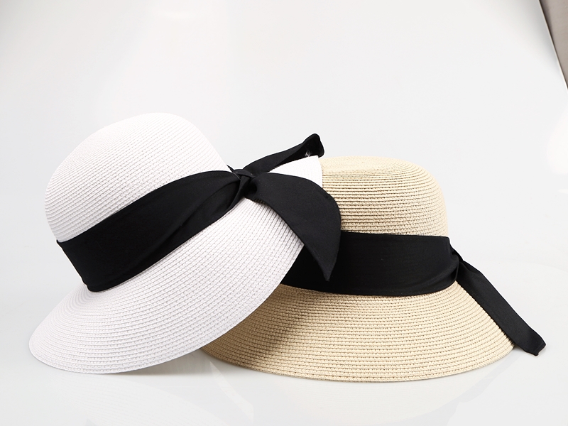 Women Sun Hats Natural raffia hat hat bucket hat w