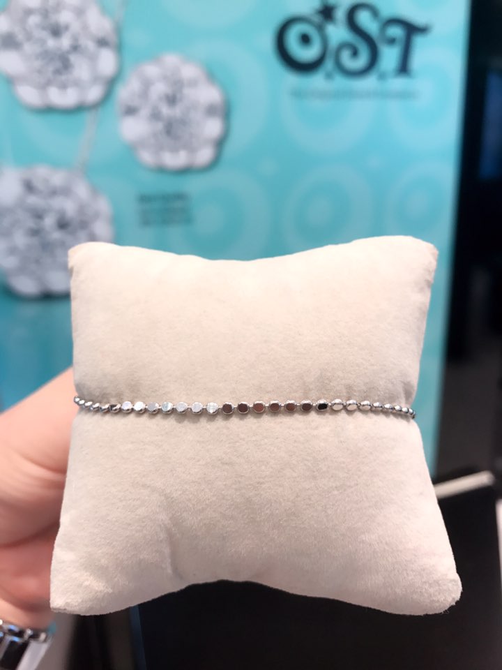 New OST Sun Shine Silver Bracelet OTA117704NWW Cas