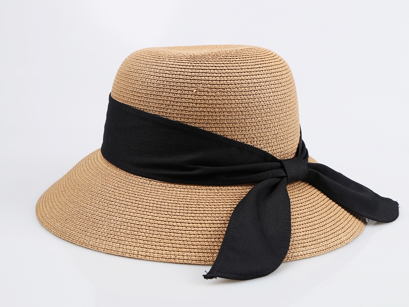 Women Sun Hats Natural raffia hat hat bucket hat w