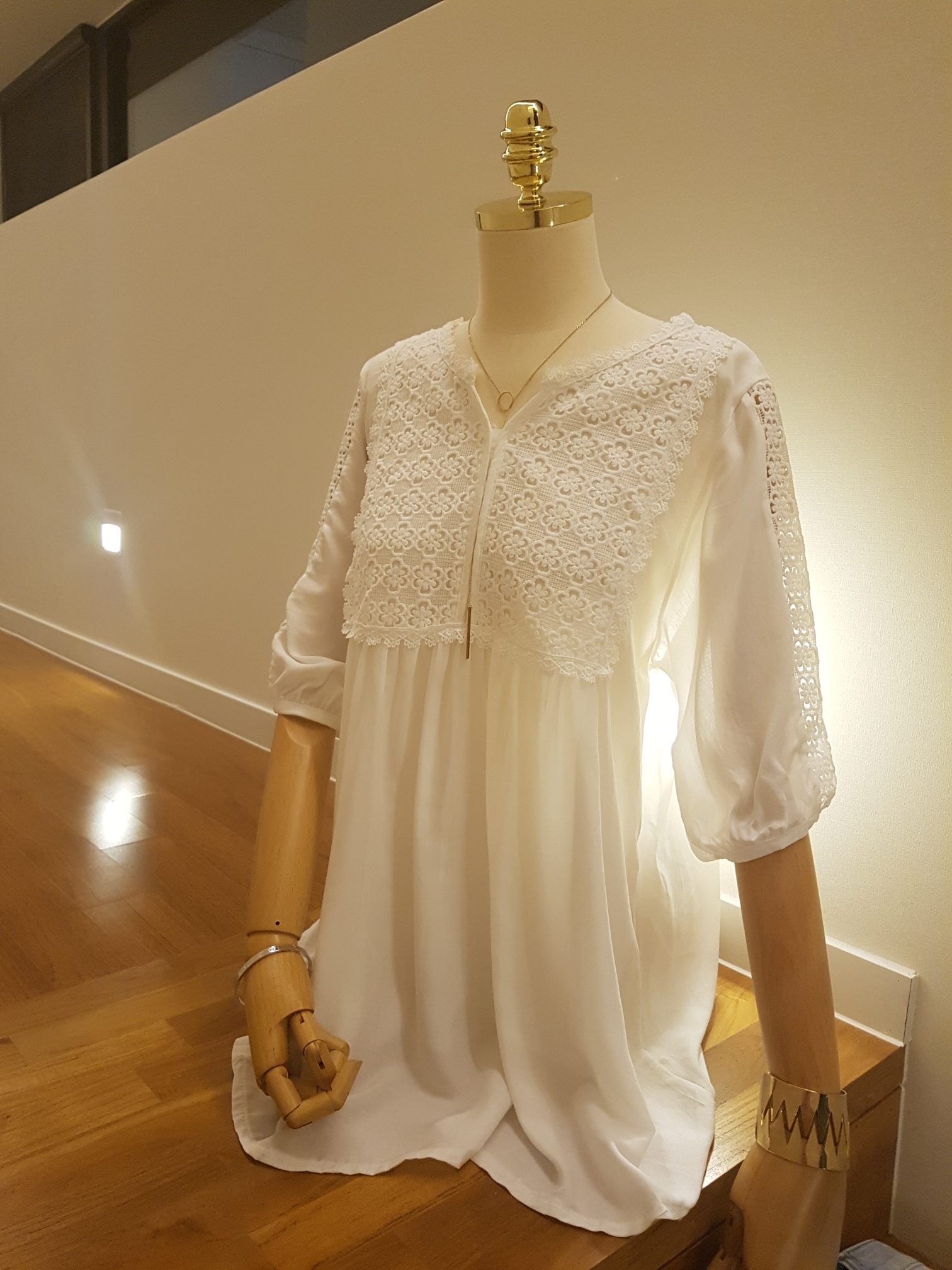NEW FASHION LADY GIRL Blouse Summer Jane White Pun