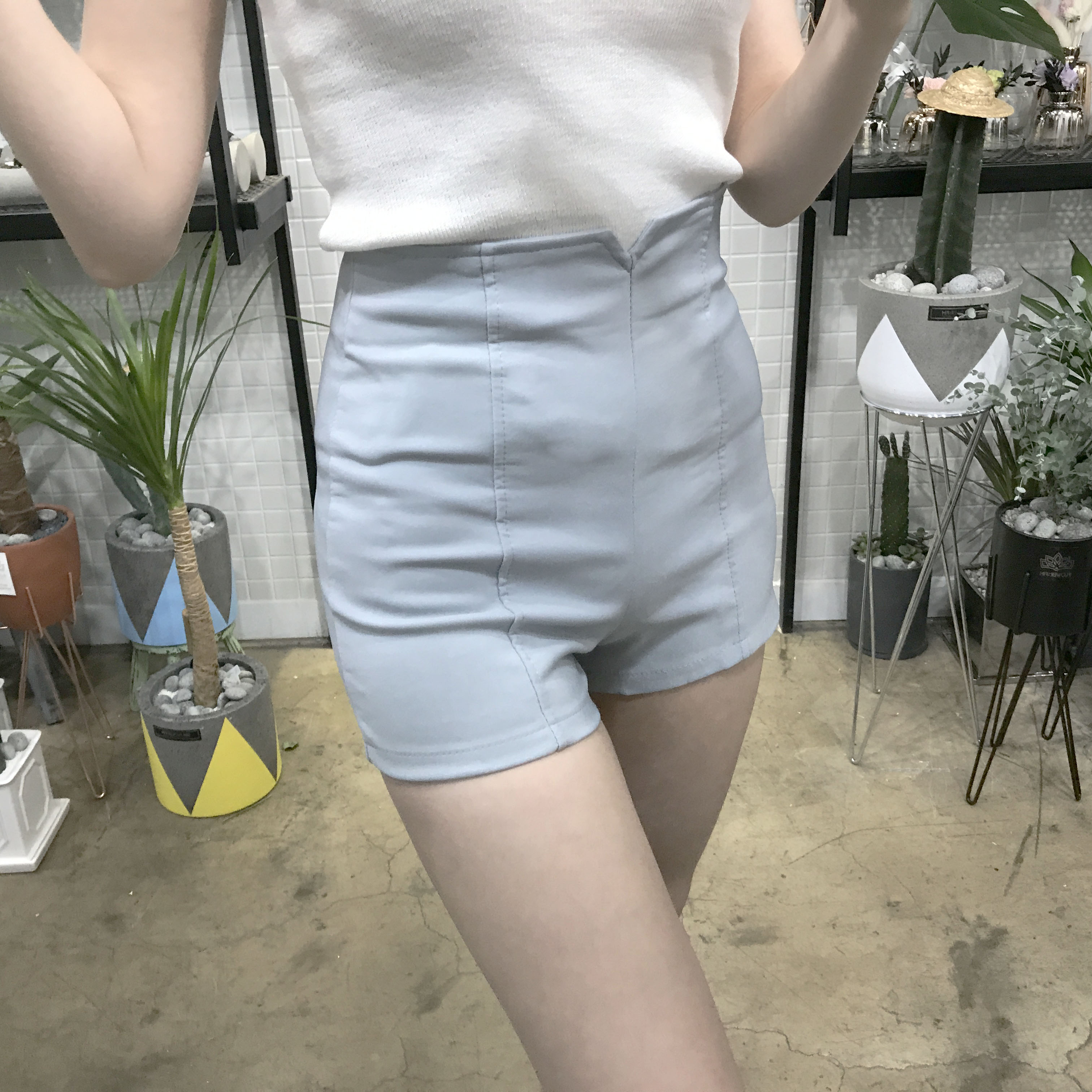 Women Short Pants SALE Pure high waist shorts pant