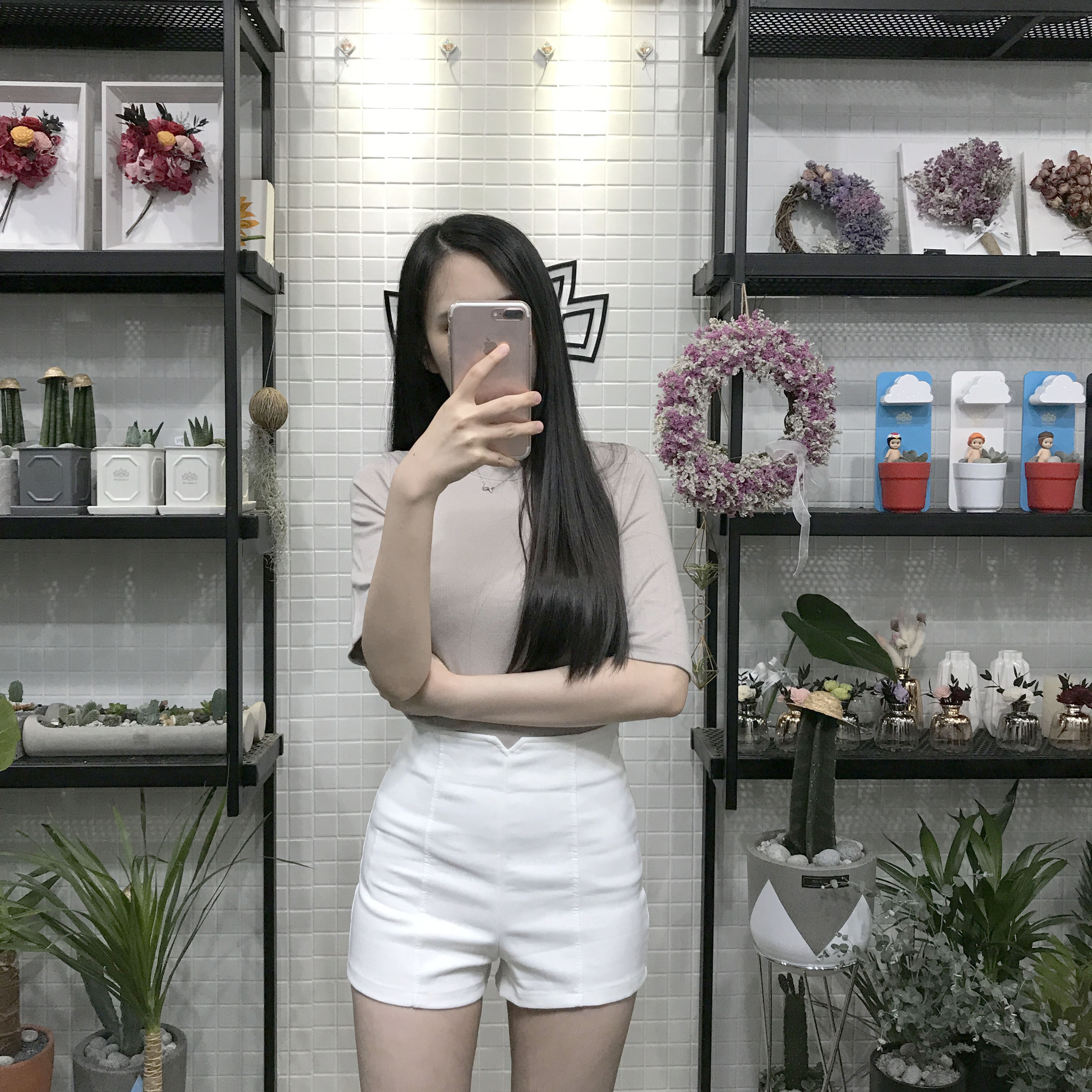 Women Short Pants SALE Pure high waist shorts pant